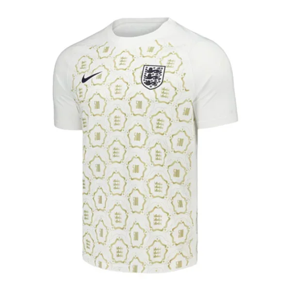 England Lionesses '500th Game' Pre-Match Kit - White Soccer Jersey 2026