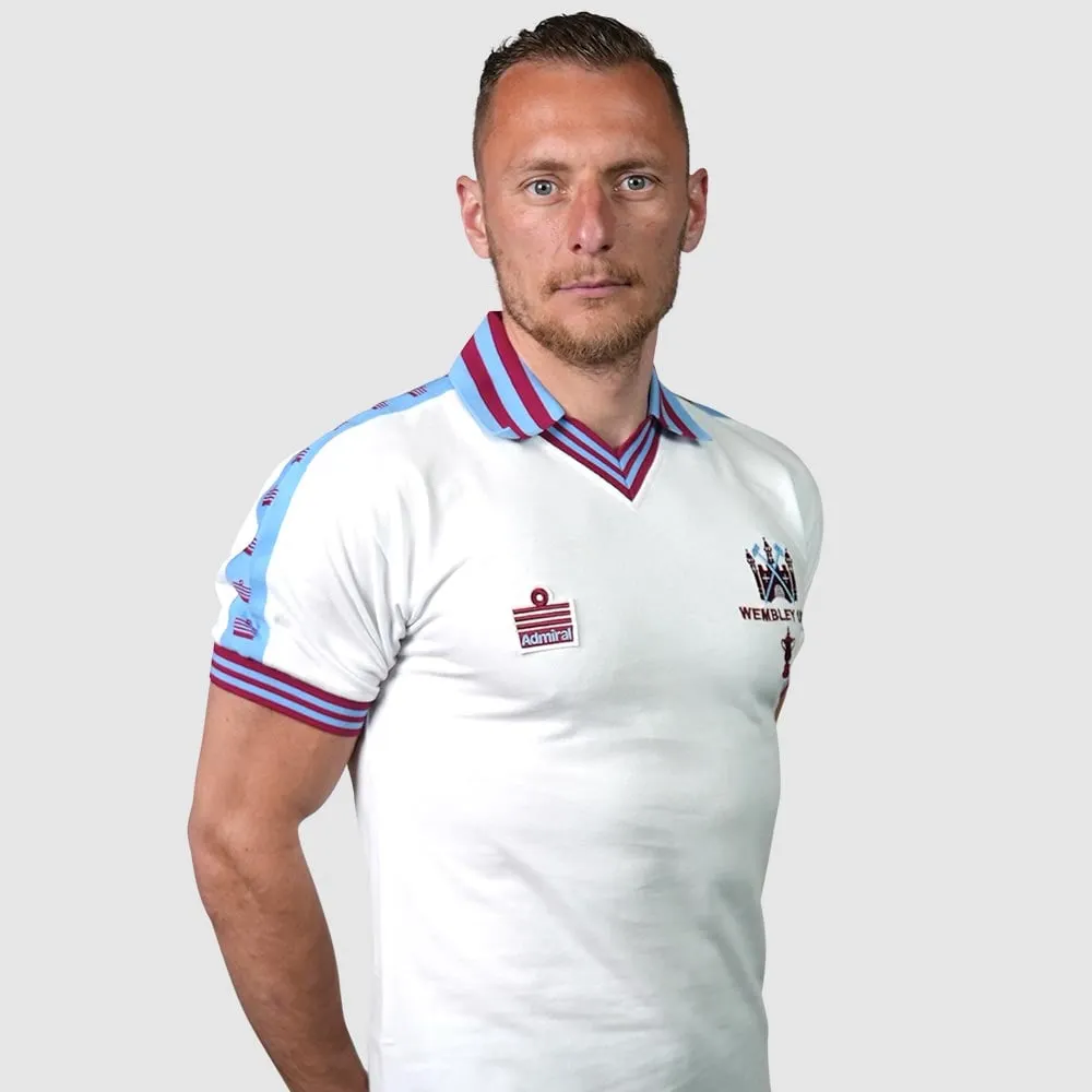 Kid's West Ham United 1980 Retro FA Cup Final Admiral Shirt