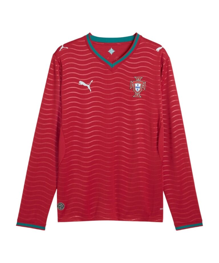 Portugal 2026 Home World Cup Long Sleeve Shirt