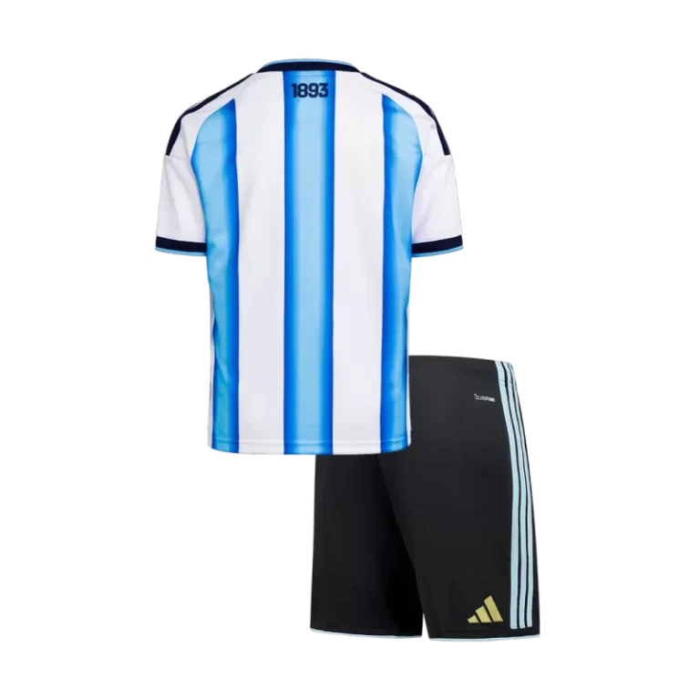Argentina Home Kids Soccer Jerseys Kit World Cup 2026
