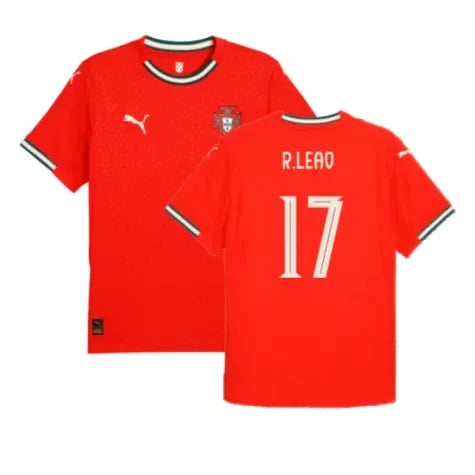 R.LEAO Portugal 2025/26 Home Shirt - Fan Version