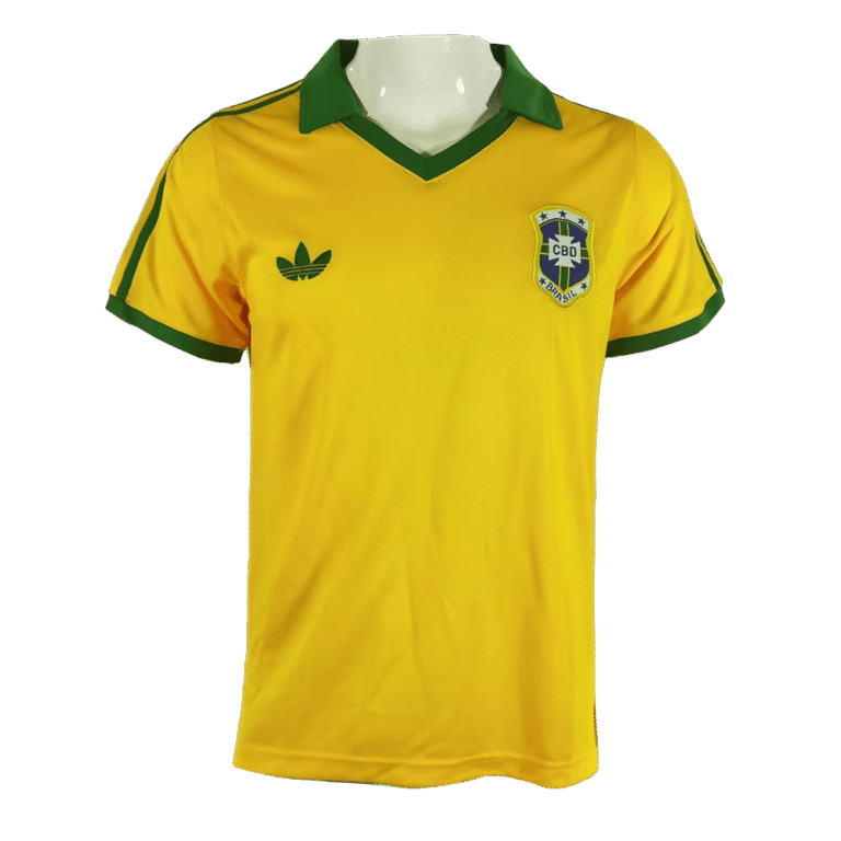 Retro Brazil Home Jersey 1977