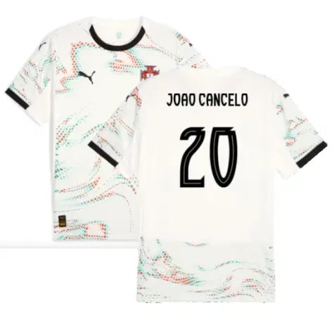 JOAO CANCELO Portugal 2025/26 Away Shirt - Fan Version