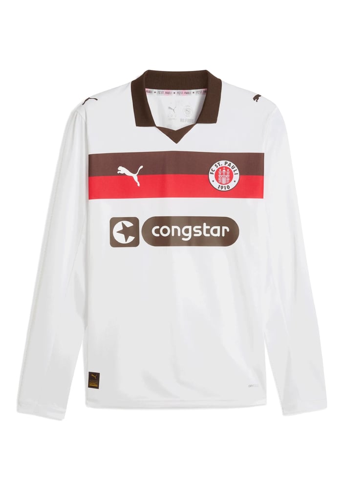 FC St. Pauli 2025/26 Away Long Sleeve Shirt