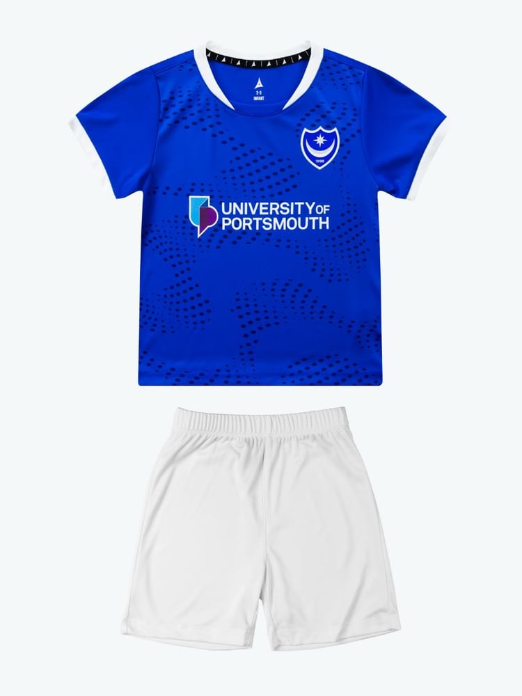 Kid's Portsmouth 2025/26 Home Kit