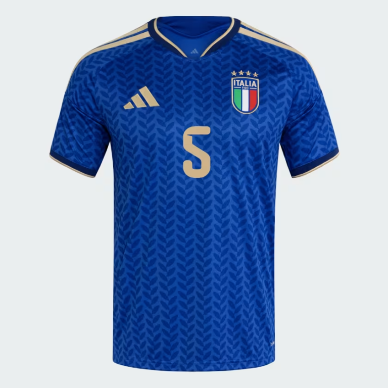 Italy 2026 Home World Cup Shirt CALAFIORI #5