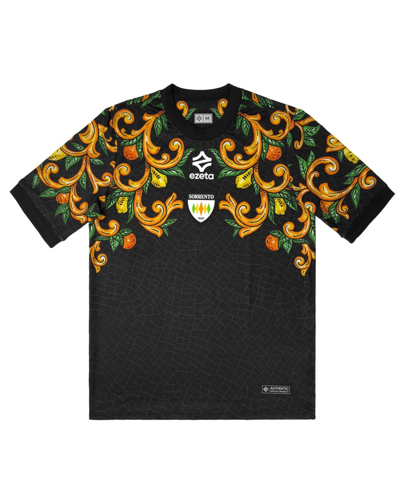 Sorrento Calcio 1945 2025/26 Away Goalkeeper Shirt - Black - Fan Version