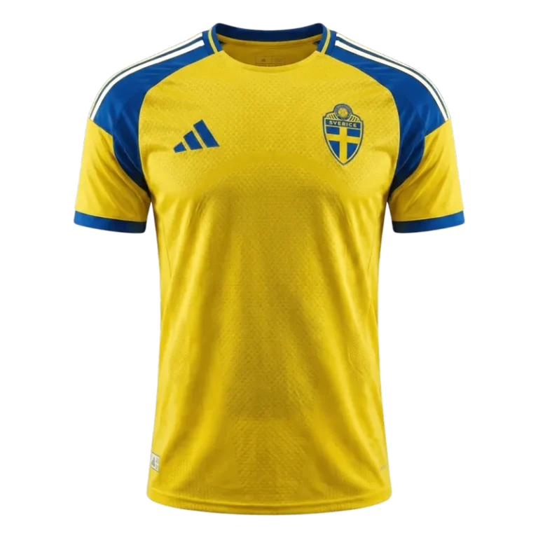 Sweden Home Player Version Jersey World Cup 2026