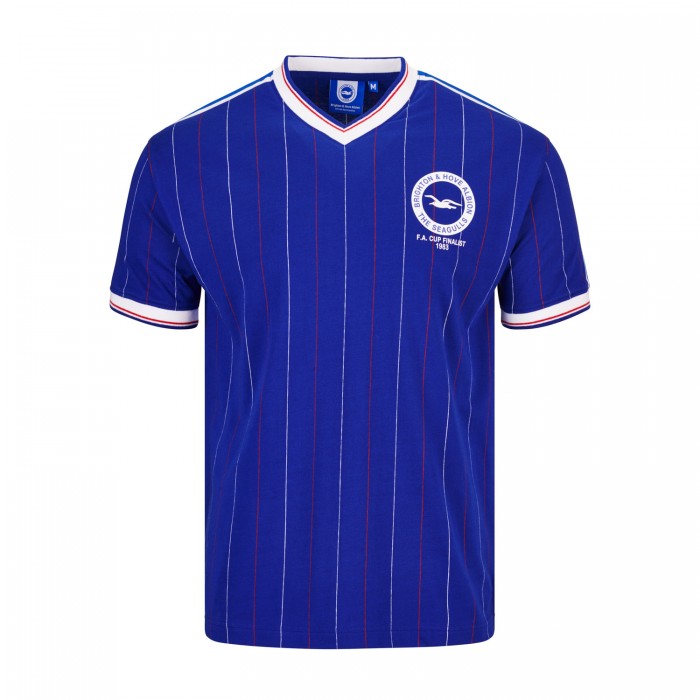 Brighton & Hove Albion 1983 Home Retro FA Cup Finalists Shirt