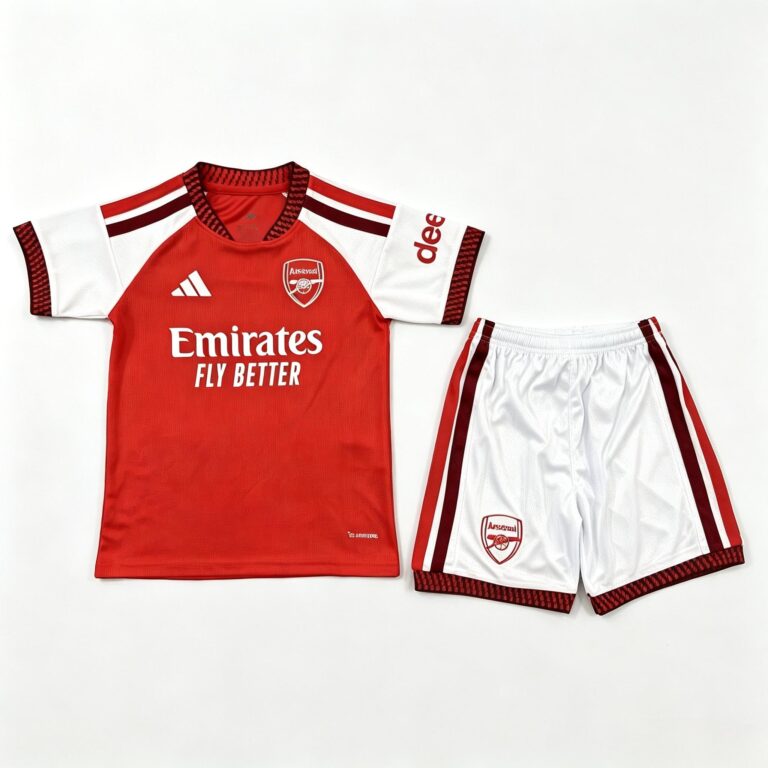 Arsenal 2026/27 Home Soccer Jersey - Kids Version