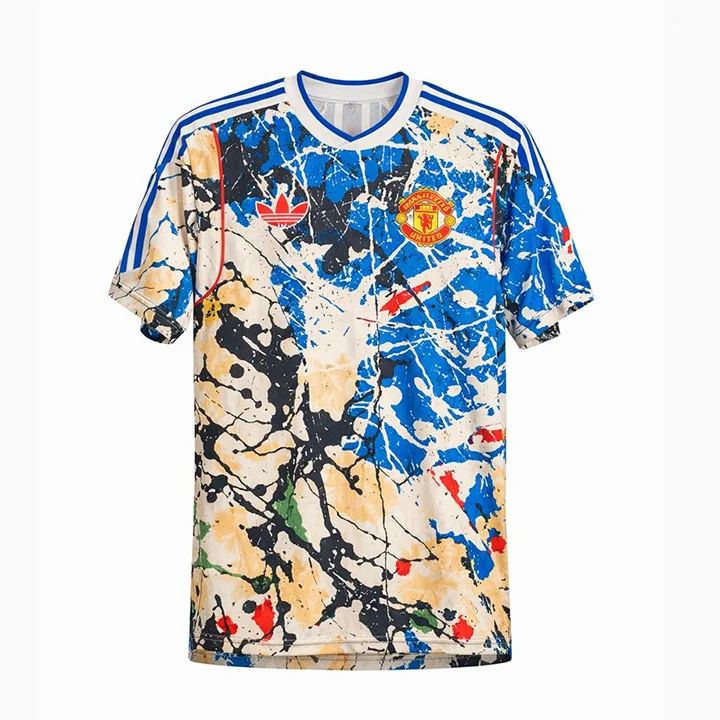 Manchester United Stone Roses Soccer Jersey 2026/27