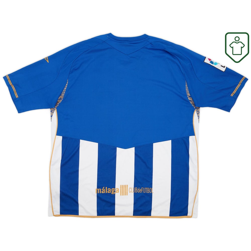 Málaga CF 2007/09 Home Retro Shirt