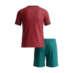 Portugal Home World Cup Kids Soccer Jerseys Kit 2026