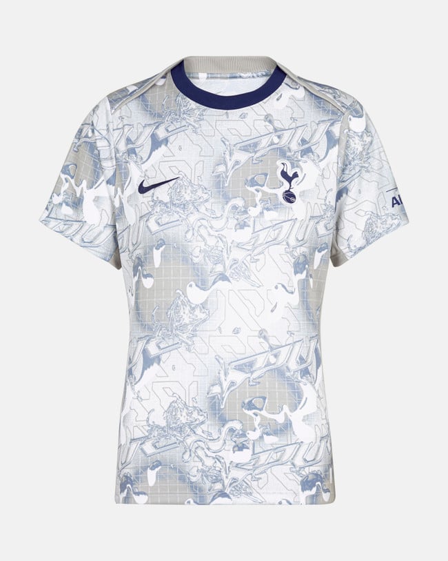 Tottenham Hotspur 2025/26 Home Warm Up Shirt - Fan Version