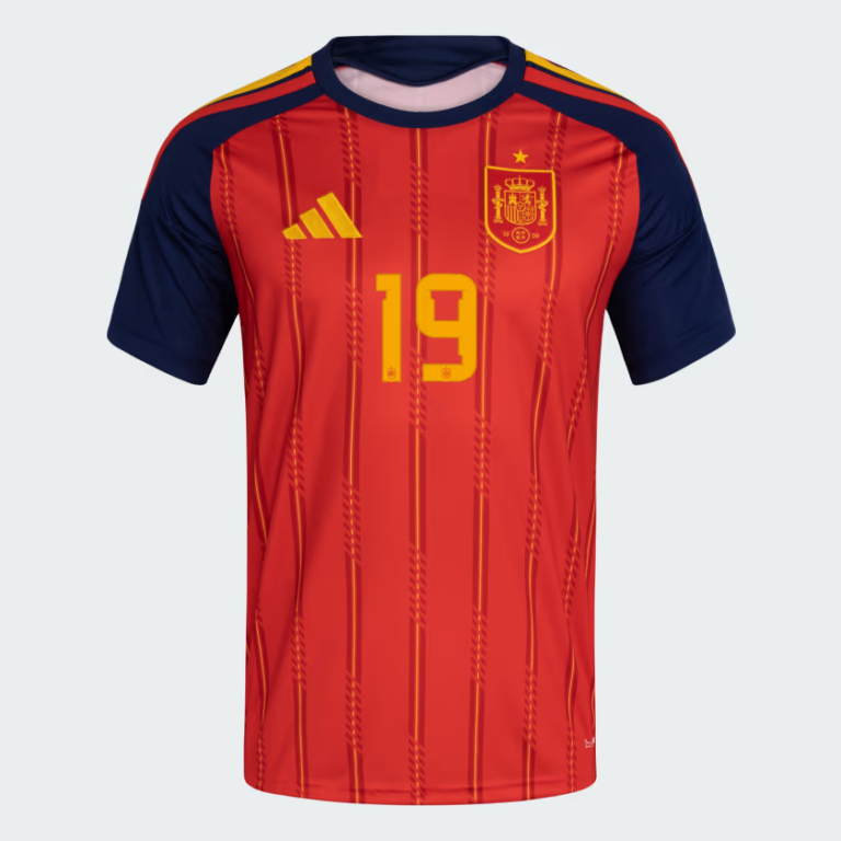 Spain 2026 Home World Cup Shirt LAMINE YAMAL #19 - Fan Version