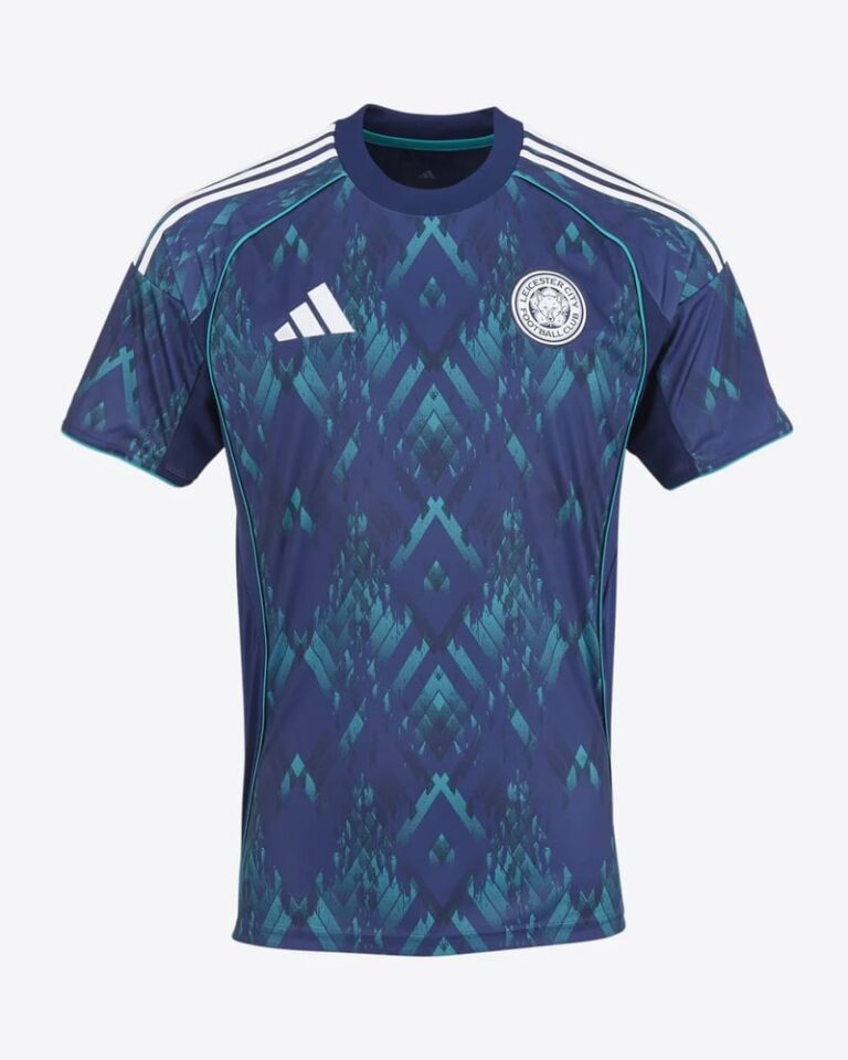 Kid's Leicester City 2025/26 Away Unsponsored Shirt