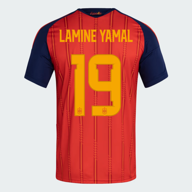 Spain 2026 Home World Cup Shirt LAMINE YAMAL #19 - Fan Version