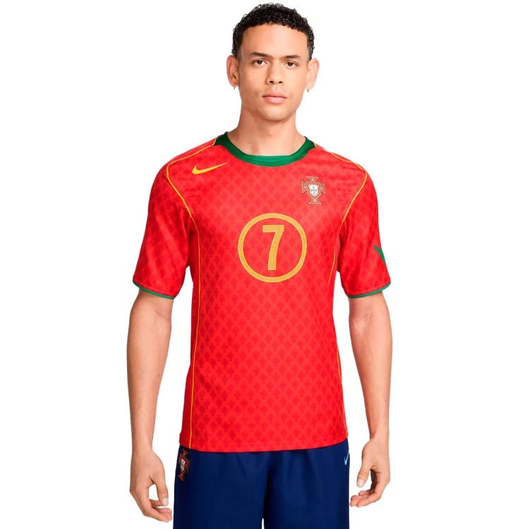Portugal 2004 T90 Remake Shirt - FIGO #7 - Fan Version