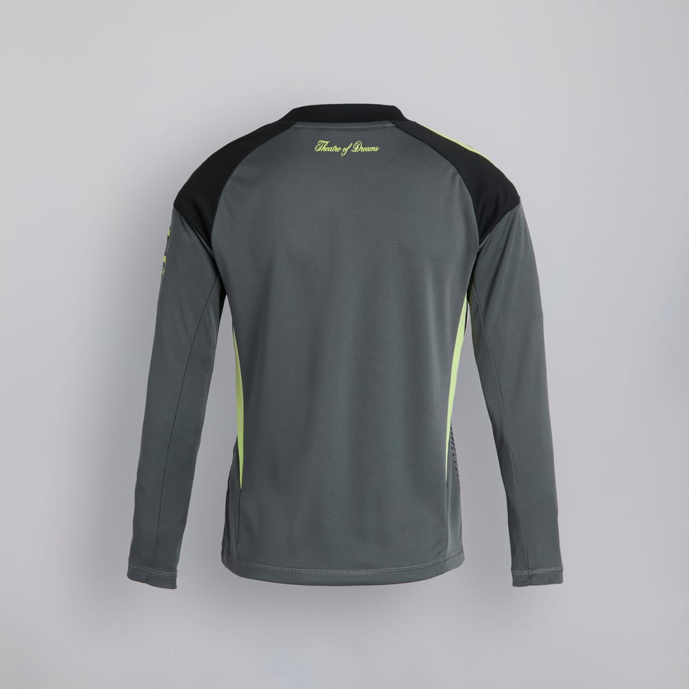 Kid's Manchester United 2025/26 Goalkeeper Long Sleeve Shirt