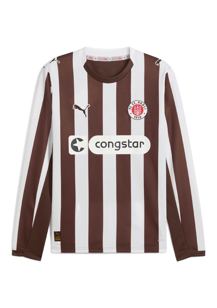 FC St. Pauli 2025/26 Home Long Sleeve Shirt