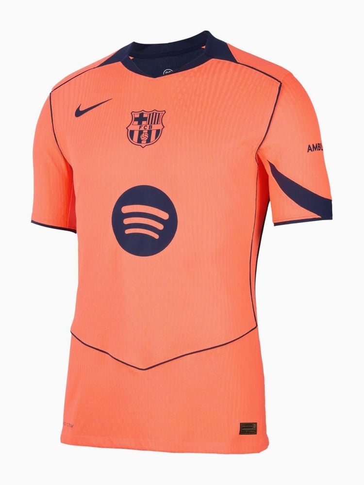 FC Barcelona 2025/26 Third UCL Shirt - Player Version