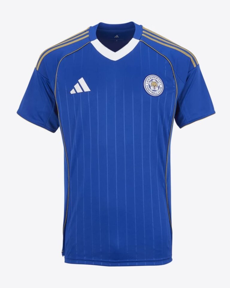 Leicester City 2025/26 Home Unsponsored Shirt - Fan Version