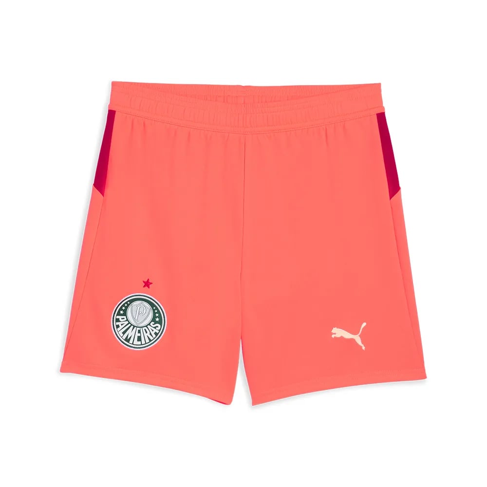Kid's Palmeiras 2025/26 KidSuper Shorts - Red