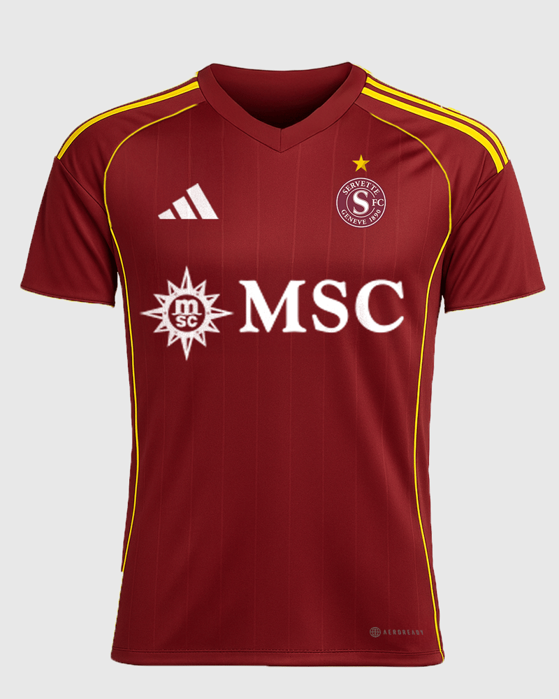 Servette FC 2025/26 Home Shirt - Fan Version