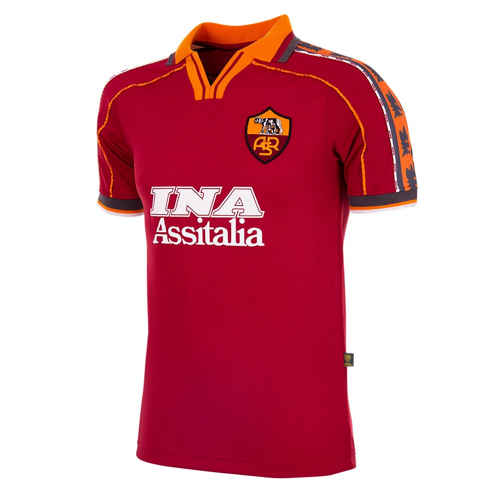 Roma 1998/99 Home Retro Shirt