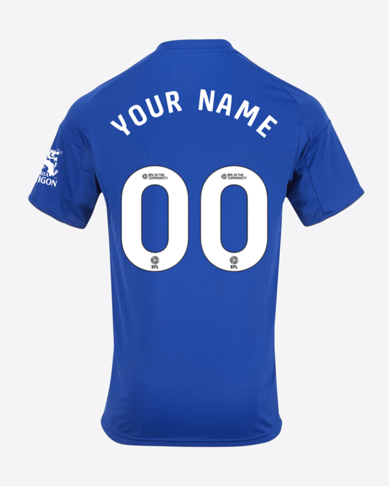 Leicester City 2025/26 Home Unsponsored Shirt - Fan Version