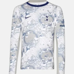 Tottenham Hotspur 2025/26 Home Long Sleeve Warm Up Shirt