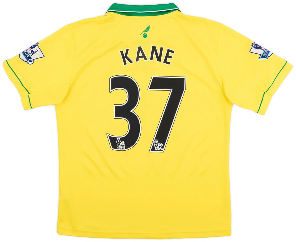 KANE Norwich City 2012/13 Home Shirt - Fan Version