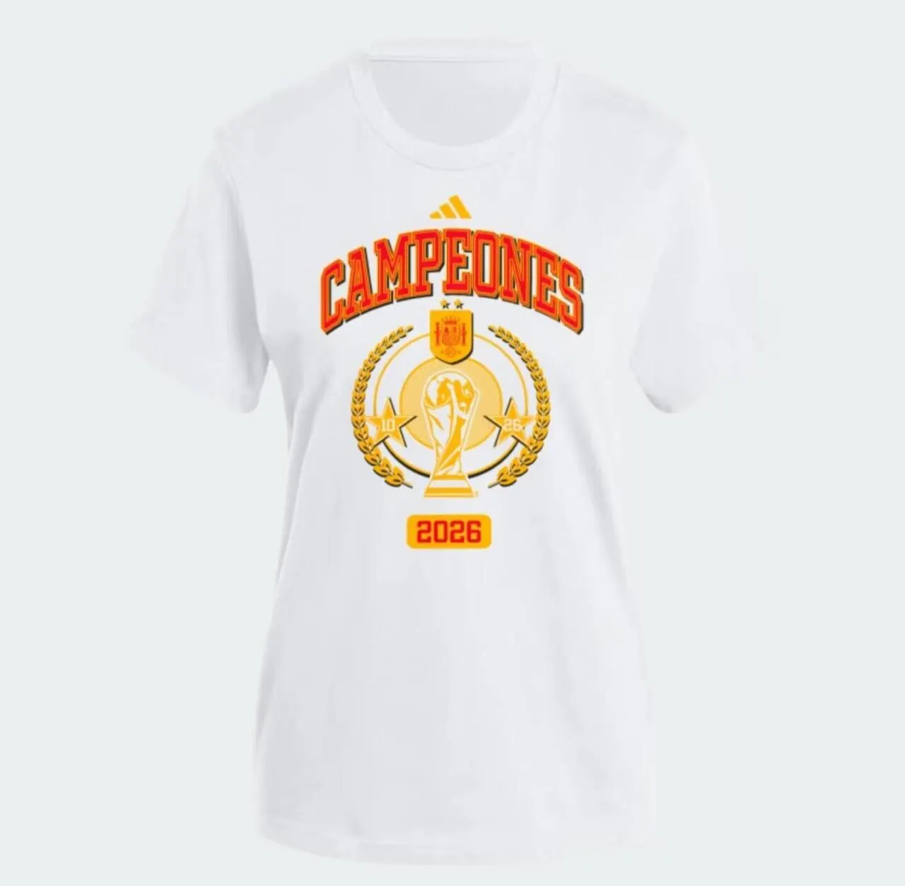 Spain Champion Casual Soccer Jersey World Cup 2026