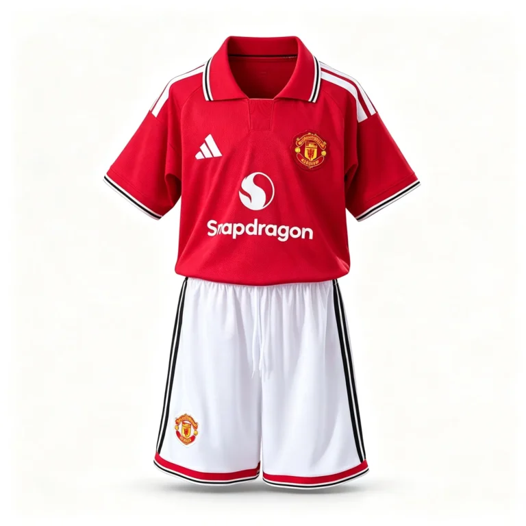 Kid's Manchester United 2026/27 Home Shirt
