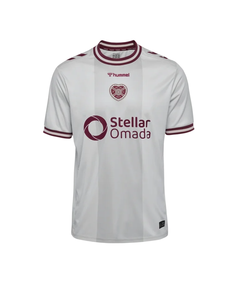 Hearts FC 2026/27 Away Soccer Jersey - Fan Version