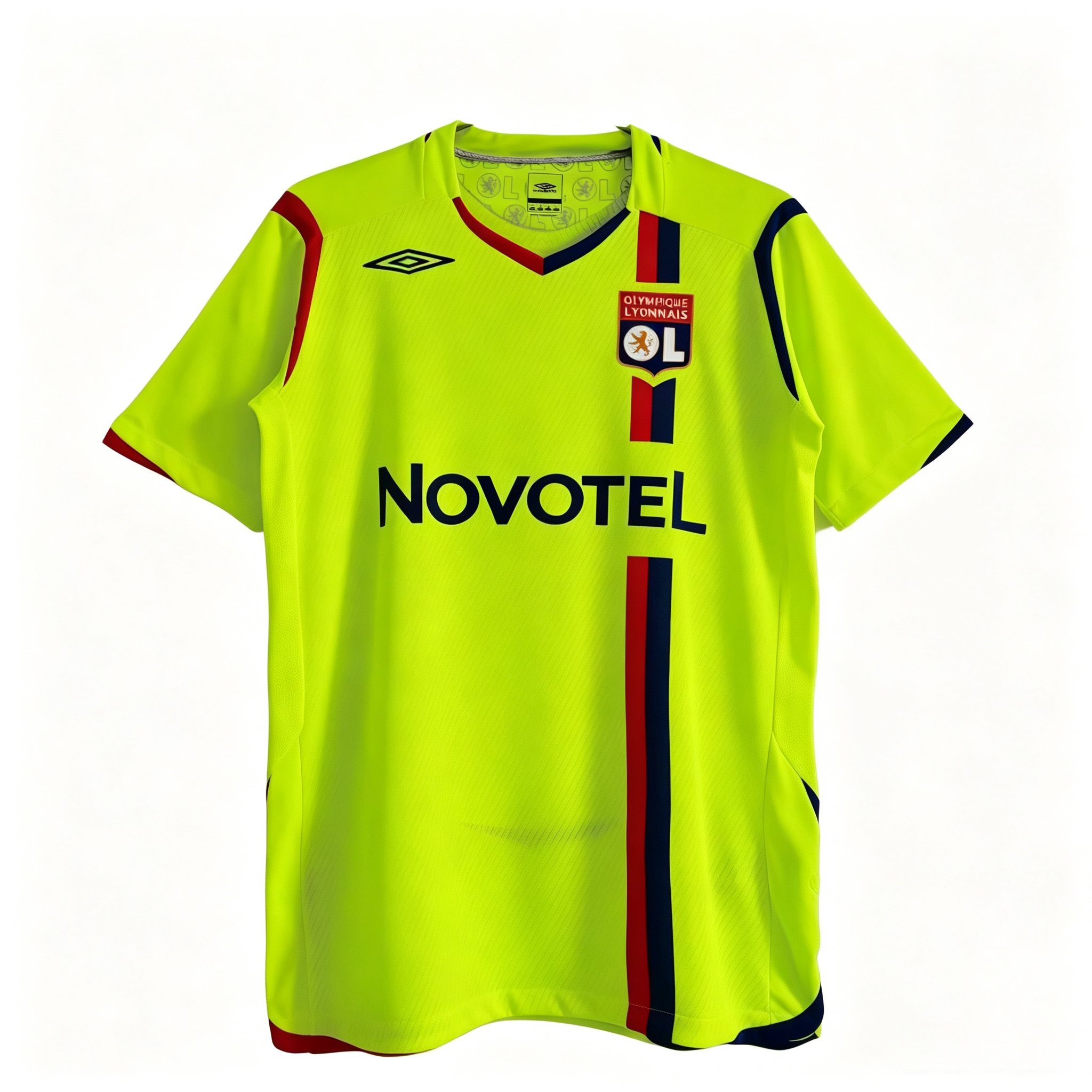 Olympique Lyonnais 2008-09 Away Retro Soccer Jersey