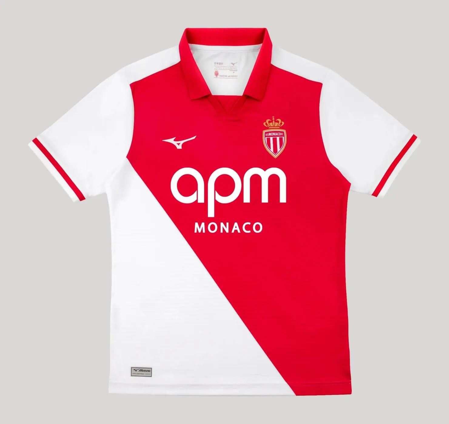 AS Monaco 2026/27 Home Soccer Jersey - Fan Version