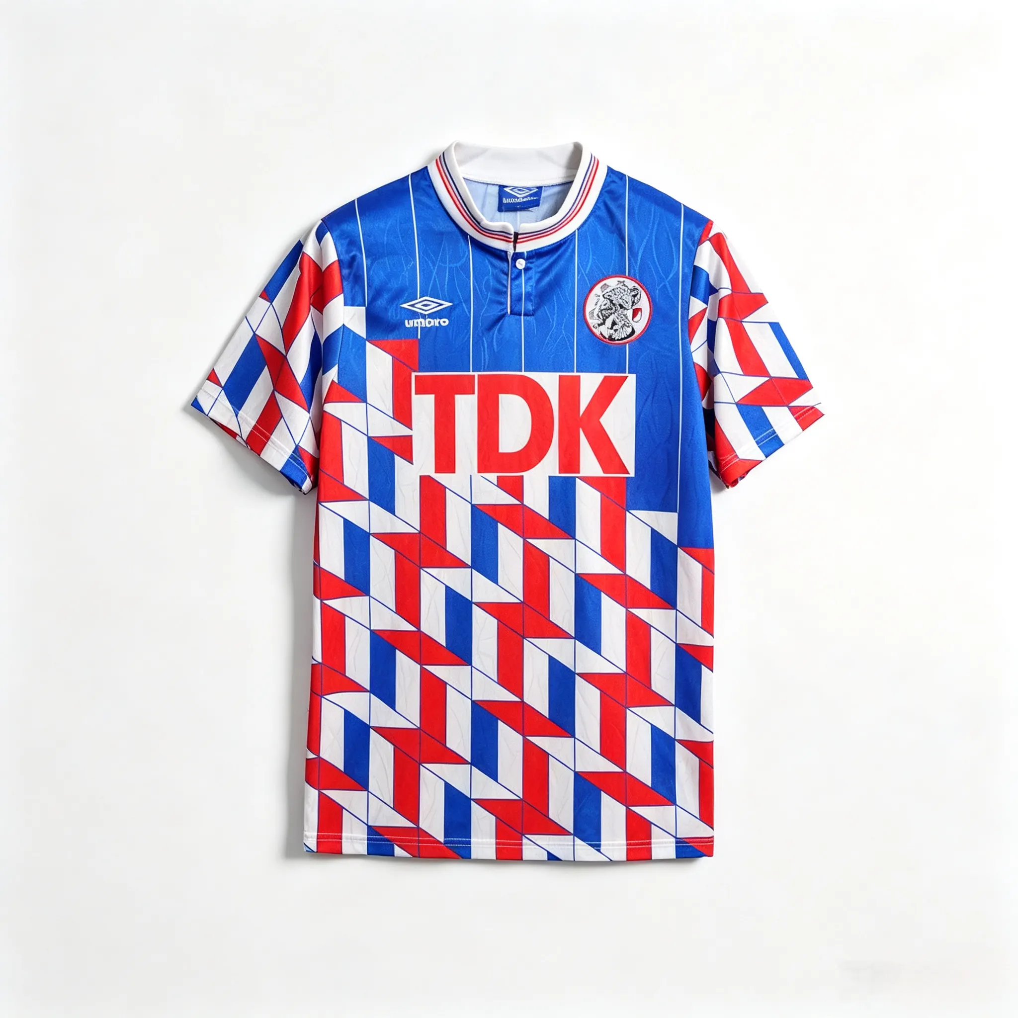 AFC Ajax 1989-1990 Away Retro Soccer Jersey
