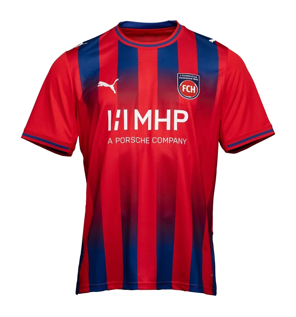 1. FC Heidenheim 2026/27 Home Soccer Jersey - Fan Version