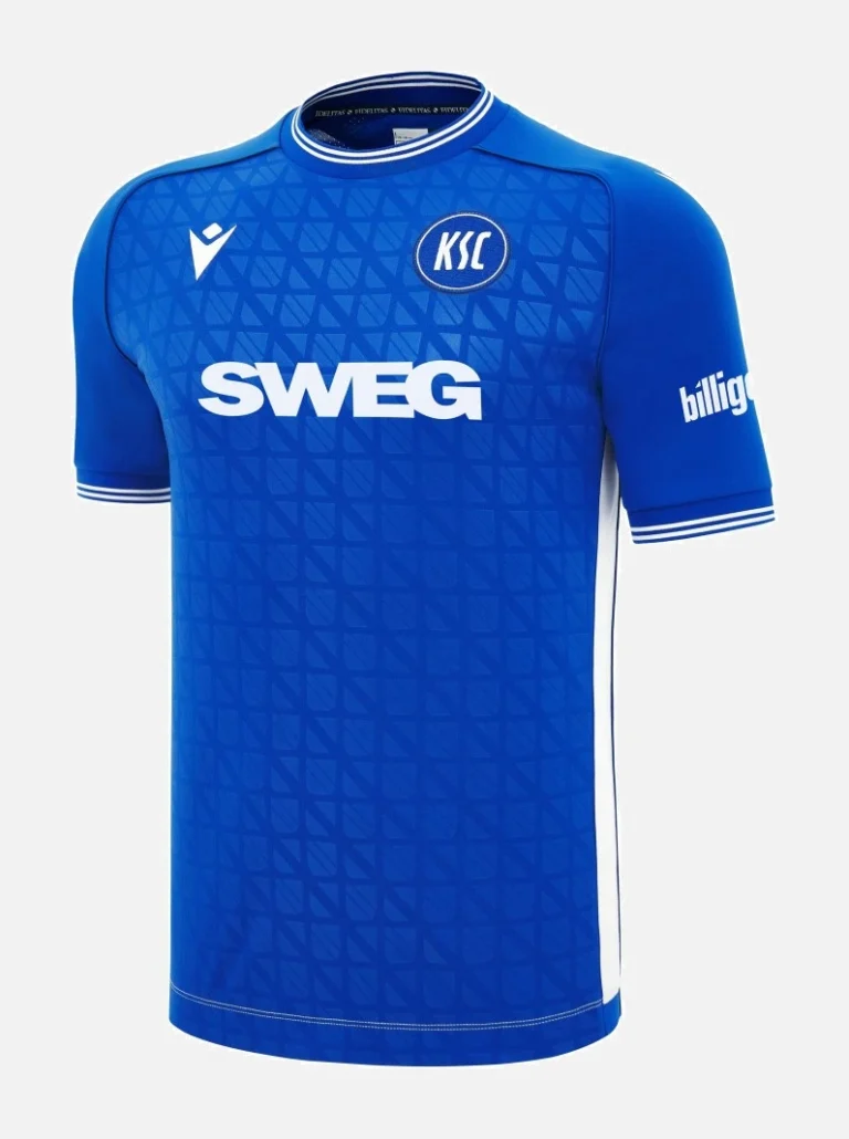 Karlsruher SC 2026/27 Home Soccer Jersey - Fan Version (Pre-order: Ships in 7–12 days)