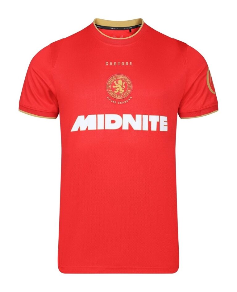 Middlesbrough FC 2026/27 Home Soccer Jersey - Fan Version